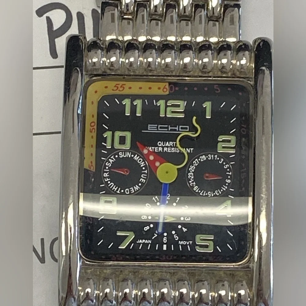 Echo Quartz Water Resistant Men's Watch